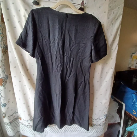 Vintage Black Mini Dress - Picture 3 of 4